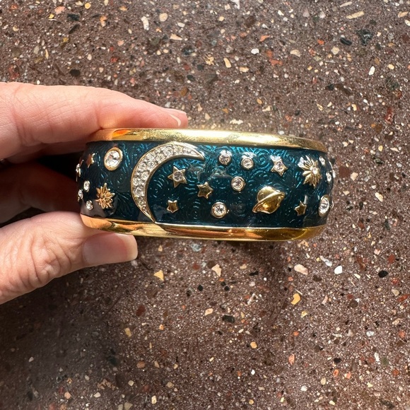 Vintage Swarovski Celestial Bangle - Picture 2 of 6